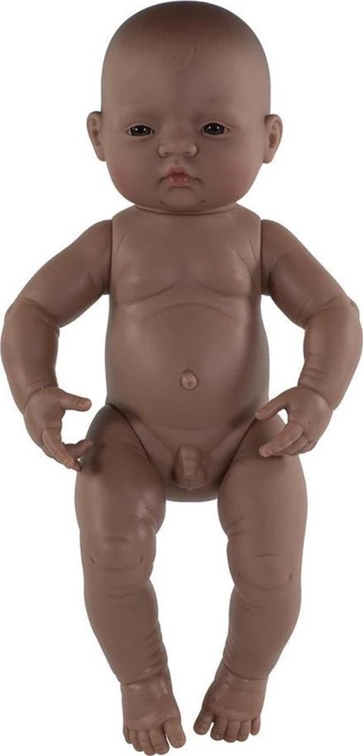 Babypuppe Neugeborener Südamerikanischer Junge 40cm-31007 4 Babypuppe Neugeborener Südamerikanischer Junge 40cm-31007 – Bild 2
