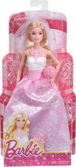 Barbie CFF37 - Puppe (blond) Im Brautkleid, Mit Schleier, Spielzeug Ab 3 Jahren -Corolle Verkaufsgeschäft barbie cff37 puppe blond im brautkleid mit schleier spielzeug ab 3 jahren 3