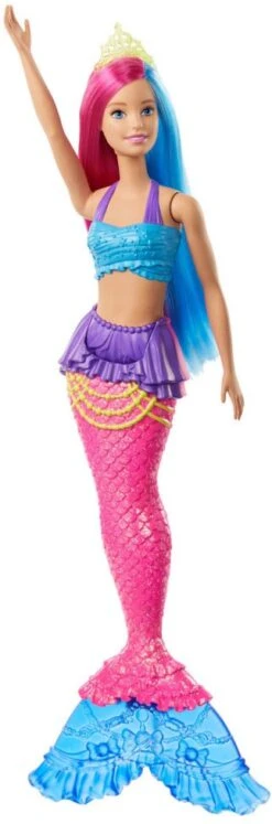 Barbie Dreamtopia Zeemeermin Met Roze En Blauw Haar
