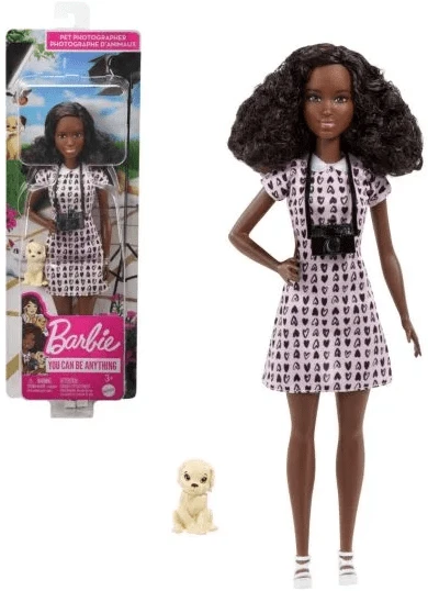 Barbie GTN65 - Blonde Puppe Rhythmische Sportgymnastin (ca. 30 cm) Mit Schillerndem Metallic-Gymnastikanzug, 2 Keulen Und Band, Tolles Geschenk Für Kinder Ab 3 Jahren 3 Barbie GTN65 - Blonde Puppe Rhythmische Sportgymnastin (ca. 30 cm) Mit Schillerndem Metallic-Gymnastikanzug, 2 Keulen Und Band, Tolles Geschenk Für Kinder Ab 3 Jahren