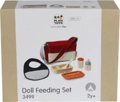 Plan Toys PlanToys Holzspielzeug Puppenfütterungs-Set 12 Plan Toys PlanToys Holzspielzeug Puppenfütterungs-Set -Corolle Verkaufsgeschäft box 3499 doll feeding set