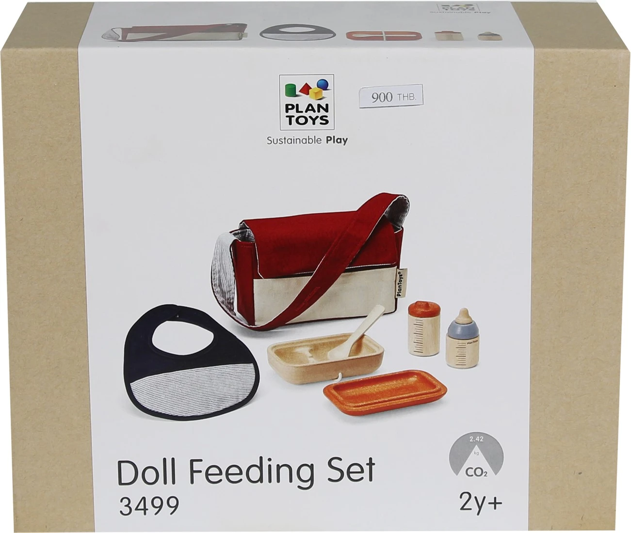 Plan Toys PlanToys Holzspielzeug Puppenfütterungs-Set 6 Plan Toys PlanToys Holzspielzeug Puppenfütterungs-Set – Bild 4
