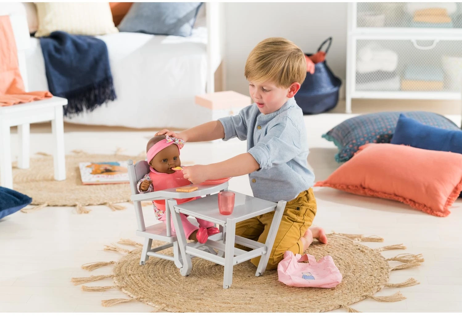 Corolle- 140690 Lunchbox Für Puppen, 36 Cm Und 42 Cm, Zubehör, Rosa 5 Corolle- 140690 Lunchbox Für Puppen, 36 Cm Und 42 Cm, Zubehör, Rosa – Bild 3