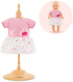Corolle 9000110350 Mon Premier Poupon Kleid Schwan Für Alle 30cm Babypuppen