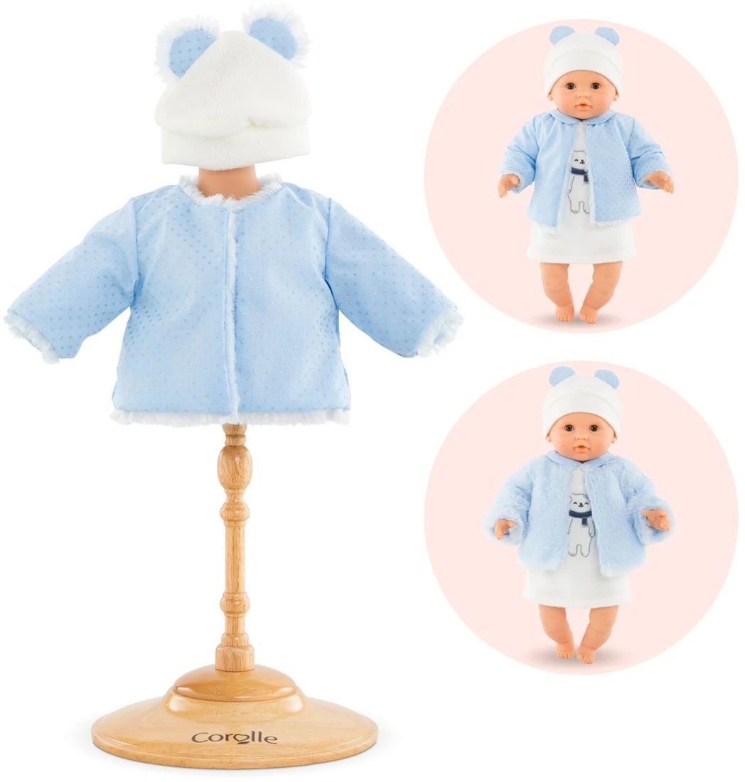 Corolle 9000110430 Mon Premier Poupon Mantel,Winterglanz Für Alle 30cm Babypuppen 4 Corolle 9000110430 Mon Premier Poupon Mantel,Winterglanz Für Alle 30cm Babypuppen – Bild 2