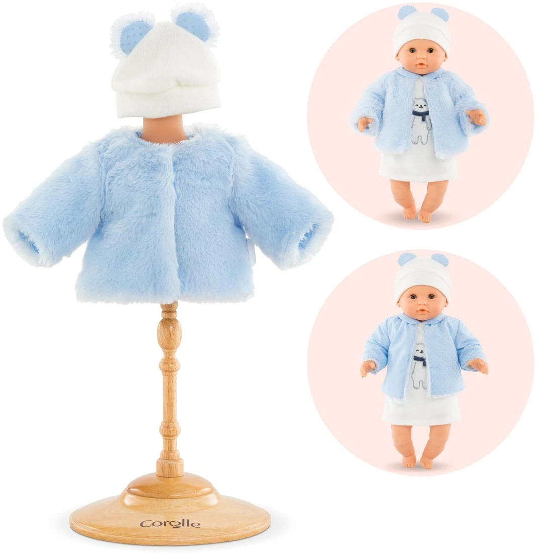 Corolle 9000110430 Mon Premier Poupon Mantel,Winterglanz Für Alle 30cm Babypuppen 3 Corolle 9000110430 Mon Premier Poupon Mantel,Winterglanz Für Alle 30cm Babypuppen