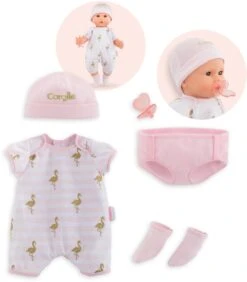 Corolle 9000140550 Mon Grand Poupon Babykleidungsset Für Alle 36cm Babypuppen