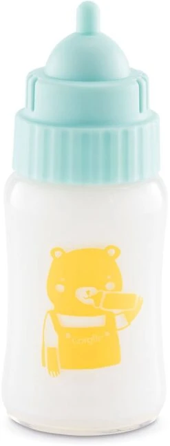 Corolle 9000141030 Mon Grand Poupon Milchflasche Mit Sound / Milchflasche Mit Verschwindender Milch / 3 Baby Sounds / 13cm / Für Kinder Ab 3 Jahren Geeignet