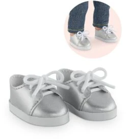 Corolle 9000211510 Ma Silberne Schuhe Für Alle 36cm Puppen