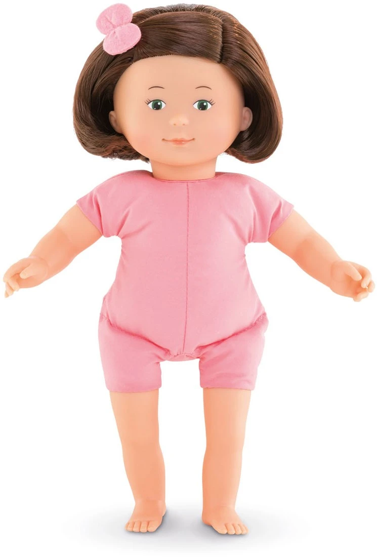 Corolle 9000260030 Mon Premier Poupon Florolle Eglantine / Weichkörperpuppe Mit Braunen Haaren / Haargummi Und Blumenkleid / Vanilleduft / 32cm / Für Kinder Ab 18 Monaten Geeignet 3 Corolle 9000260030 Mon Premier Poupon Florolle Eglantine / Weichkörperpuppe Mit Braunen Haaren / Haargummi Und Blumenkleid / Vanilleduft / 32cm / Für Kinder Ab 18 Monaten Geeignet