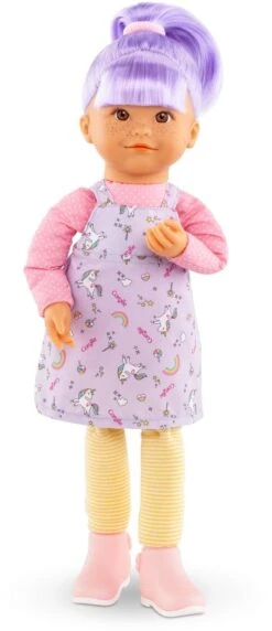 Corolle 9000300040 Rainbow Iris/Französische Puppe Mit Charme Und Vanilleduft/Schlenkerbeine / 40cm