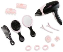 Corolle 9000310020 Coffret Coiffure Haartsyling Set / 14 Teile, Mehrfarbig