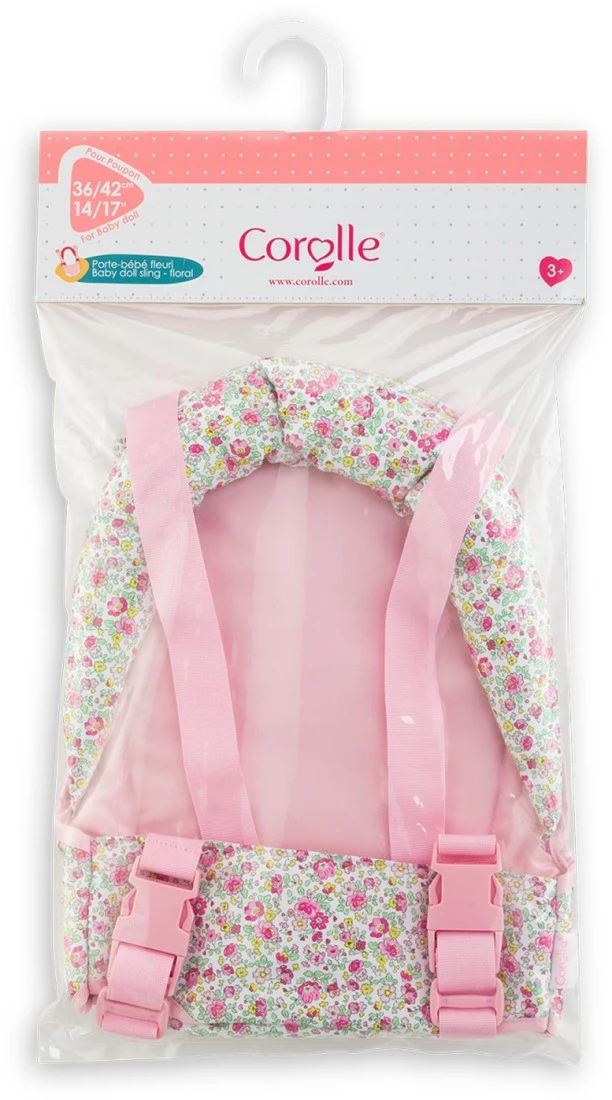 Corolle Geblümte Baby-Puppen-Tragetuch 36/42 Cm 4 Corolle Geblümte Baby-Puppen-Tragetuch 36/42 Cm – Bild 2