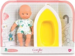 Corolle- Mini-Badewanne Frosch, 9000120250 -Corolle Verkaufsgeschäft corolle mini badewanne frosch 9000120250 3