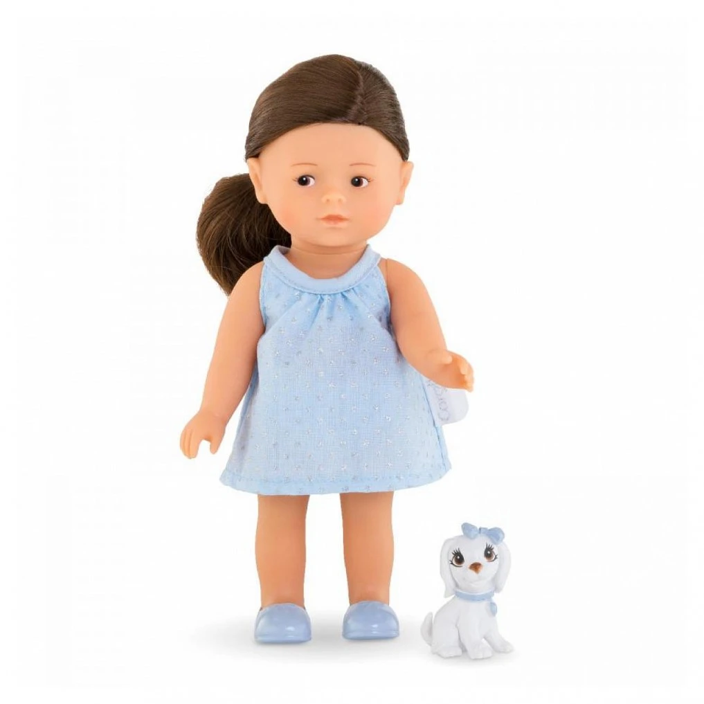 Corolle Mini Corolline Puppe Romy Mit Hund - 20 Cm 4 Corolle Mini Corolline Puppe Romy Mit Hund - 20 Cm – Bild 2