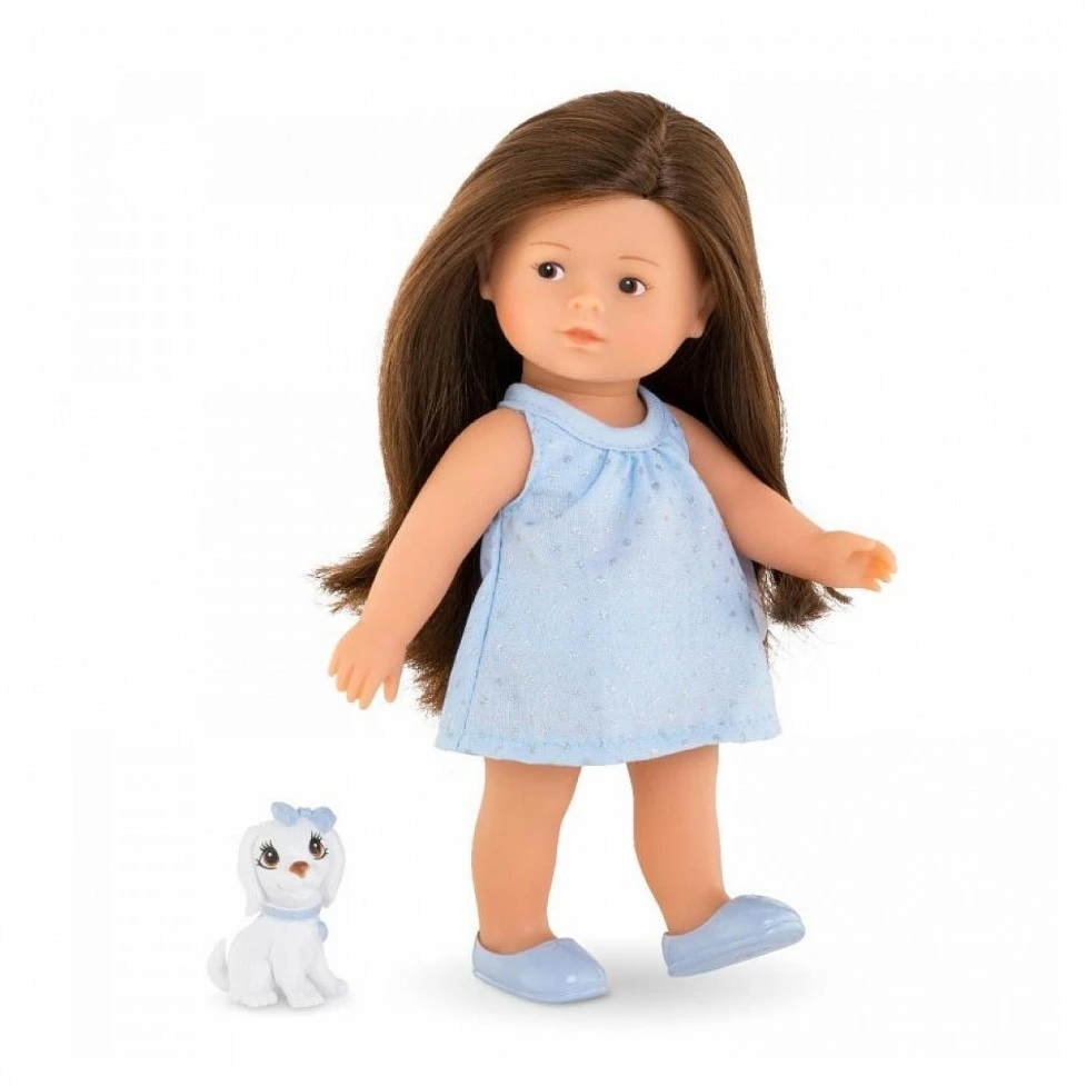 Corolle Mini Corolline Puppe Romy Mit Hund - 20 Cm 3 Corolle Mini Corolline Puppe Romy Mit Hund - 20 Cm