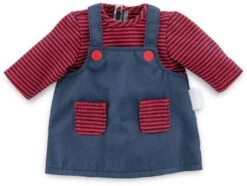 Corolle Mon Grand Poupon 36cm Kleid / Gestreift / Für Alle 36cm Babypuppen / Für Kinder Ab 2 Jahren Geeignet