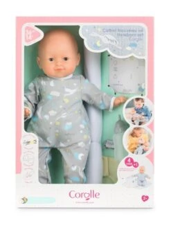 Corolle Mon Grand Poupon Mein Neugeborenen Set / Weichkörperpuppe Mit Schlafaugen / 6 Teile Zubehör Zur Erstausstattung / Vanilleduft / 36cm / Für Kinder Ab 2 Jahren Geeignet -Corolle Verkaufsgeschäft corolle mon grand poupon mein neugeborenen set weichkoerperpuppe mit schlafaugen 6 teile zubehoer zur erstausstattung vanilleduft 3