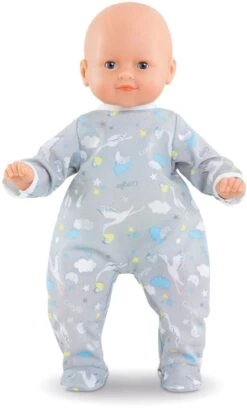 Corolle Mon Grand Poupon Mein Neugeborenen Set / Weichkörperpuppe Mit Schlafaugen / 6 Teile Zubehör Zur Erstausstattung / Vanilleduft / 36cm / Für Kinder Ab 2 Jahren Geeignet