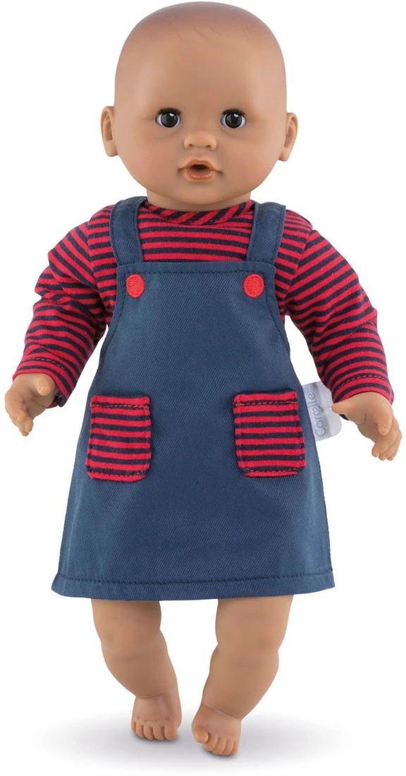 Corolle Mon Premier Poupon 30cm Kleid / Gestreift / Für Alle 30cm Babypuppen / Für Kinder Ab 18 Monaten Geeignet 4 Corolle Mon Premier Poupon 30cm Kleid / Gestreift / Für Alle 30cm Babypuppen / Für Kinder Ab 18 Monaten Geeignet – Bild 2