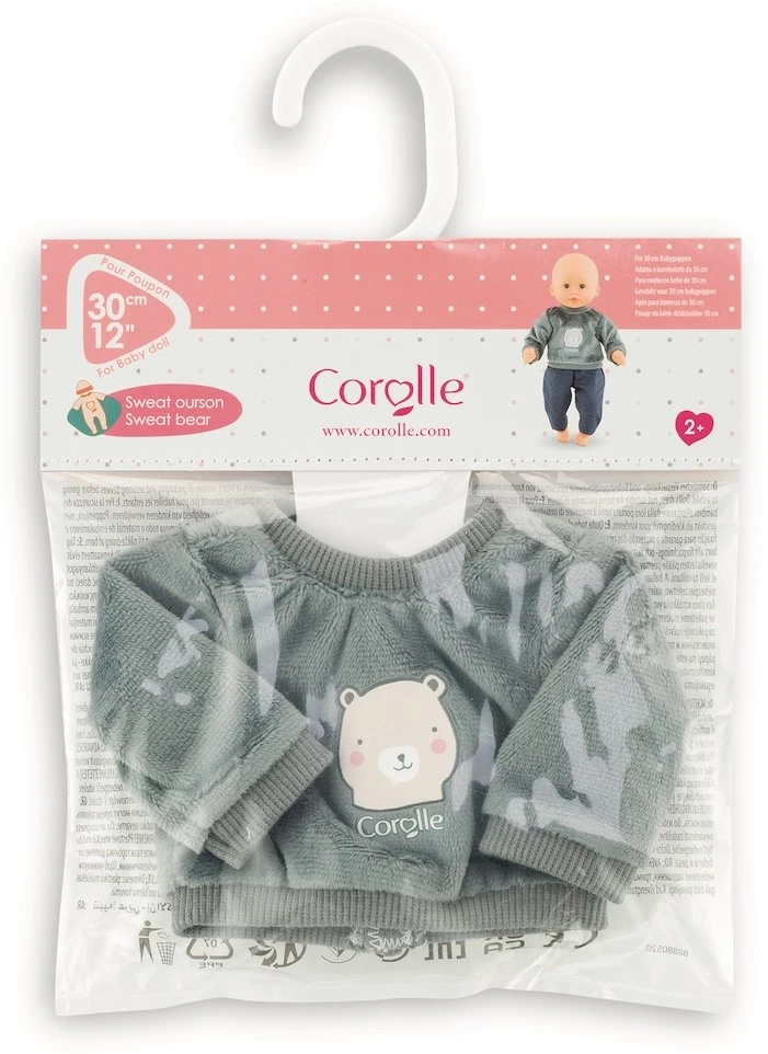 Corolle Mon Premier Poupon 30cm Pullover / Bär / Für Alle 30cm Babypuppen / Für Kinder Ab 18 Monaten Geeignet 5 Corolle Mon Premier Poupon 30cm Pullover / Bär / Für Alle 30cm Babypuppen / Für Kinder Ab 18 Monaten Geeignet – Bild 3