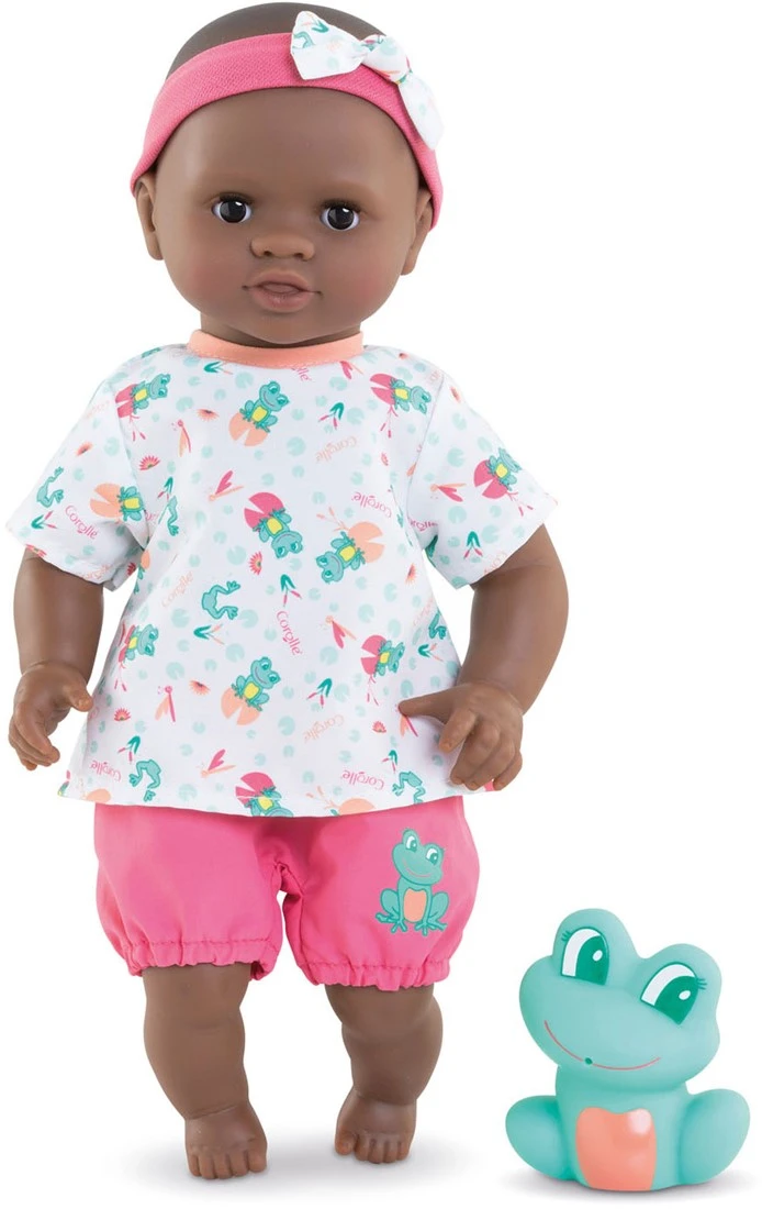 Corolle Mon Premier Poupon Badebaby Alyzee / Weichkörper-Badepuppe Mit Badetier / Schlafaugen / Vanilleduft / Abnehmbare Kleider / 30cm / Für Kinder Ab 18 Monaten Geeignet 4 Corolle Mon Premier Poupon Badebaby Alyzee / Weichkörper-Badepuppe Mit Badetier / Schlafaugen / Vanilleduft / Abnehmbare Kleider / 30cm / Für Kinder Ab 18 Monaten Geeignet – Bild 2