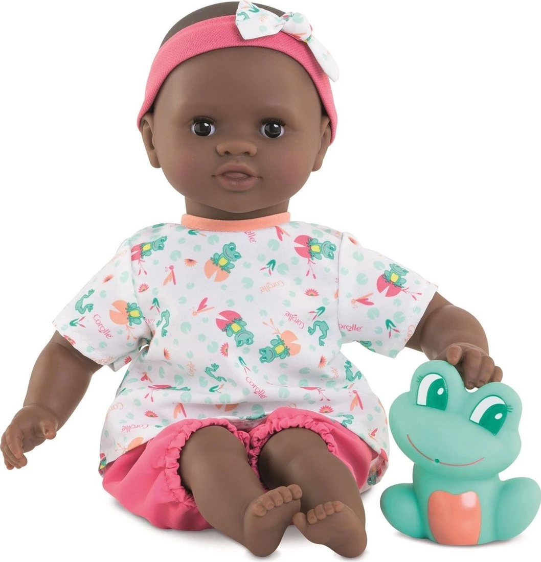 Corolle Mon Premier Poupon Badebaby Alyzee / Weichkörper-Badepuppe Mit Badetier / Schlafaugen / Vanilleduft / Abnehmbare Kleider / 30cm / Für Kinder Ab 18 Monaten Geeignet 3 Corolle Mon Premier Poupon Badebaby Alyzee / Weichkörper-Badepuppe Mit Badetier / Schlafaugen / Vanilleduft / Abnehmbare Kleider / 30cm / Für Kinder Ab 18 Monaten Geeignet