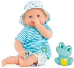 Corolle Mon Premier Poupon Badejunge Marin / Weichkörper-Badepuppe Mit Badetier / Schlafaugen / Vanilleduft / Abnehmbare Kleider / 30cm / Für Kinder Ab 18 Monaten Geeignet / Behält Den Daumen Im Mund -Corolle Verkaufsgeschäft corolle mon premier poupon badejunge marin weichkoerper badepuppe mit badetier schlafaugen vanilleduft abnehmbare kleider 30cm fuer kinder ab 18 monaten geeignet behaelt den da 2