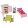 Cubika Puppenhausmöbel Aus Holz- Schlafzimmer 1 Cubika Puppenhausmöbel Aus Holz- Schlafzimmer -Corolle Verkaufsgeschäft cubika puppenhausmoebel aus holz schlafzimmer
