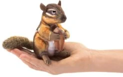 Folkmanis 2771 Fingerpuppe, Braun, Orange