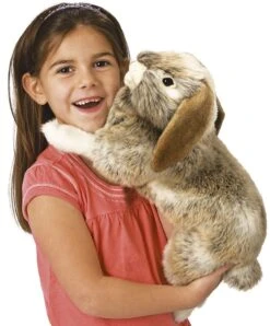 Folkmanis 2892 Handpuppe, Grau-Creme, 44 -Corolle Verkaufsgeschäft folkmanis 2892 handpuppe grau creme 44 3