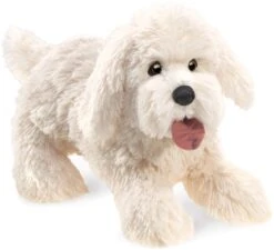 Folkmanis 3053 Handpuppe, Creme