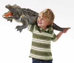 Folkmanis Amerikanischer Alligator -Corolle Verkaufsgeschäft folkmanis amerikanischer alligator 3