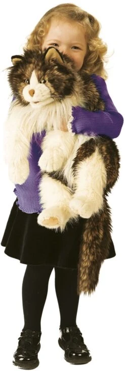 Folkmanis Puppets 2558 - Wuschelige Katze -Corolle Verkaufsgeschäft folkmanis puppets 2558 wuschelige katze 3