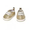 Glitter Sneakers Goud (38-45cm) -Corolle Verkaufsgeschäft glitter sneakers goud 38 45cm