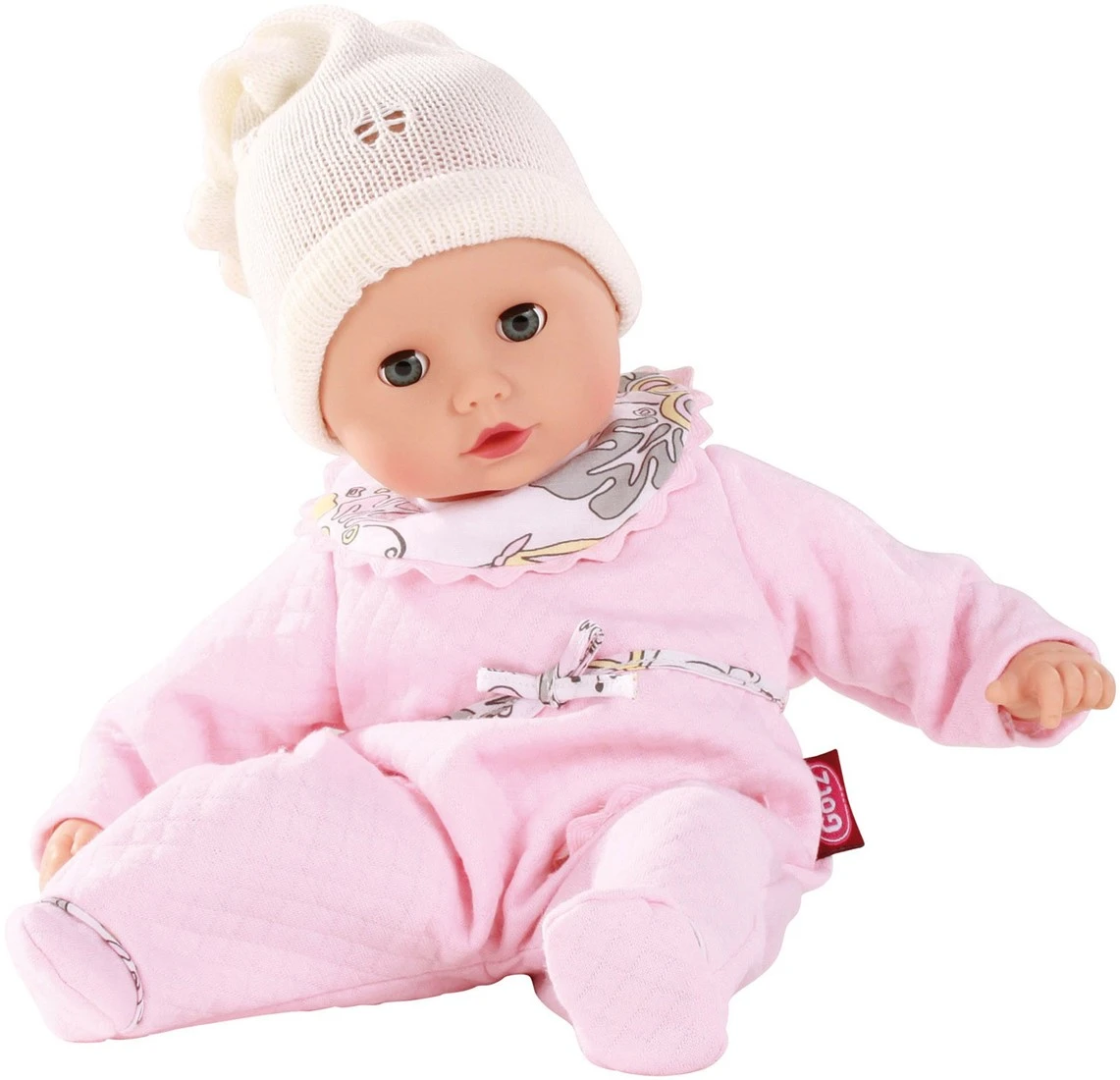 Götz 1320588 Muffin Traumblume Puppe - 33 Cm Babypuppe Mit Blauen Schlafaugen, Ohne Haare Und Weichkörper - 4-teiliges Set - Ab 18 Monaten 3 Götz 1320588 Muffin Traumblume Puppe - 33 Cm Babypuppe Mit Blauen Schlafaugen, Ohne Haare Und Weichkörper - 4-teiliges Set - Ab 18 Monaten