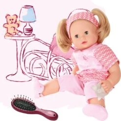 Götz 1427172 Maxy Muffin In Style Puppe - 42 Cm Große Babypuppe Mit Blauen Schlafaugen, Blonden Haaren Und Weichkörper - 8-teiliges Set -Corolle Verkaufsgeschäft goetz 1427172 maxy muffin in style puppe 42 cm grosse babypuppe mit blauen schlafaugen blonden haaren und weichkoerper 8 teiliges set 3