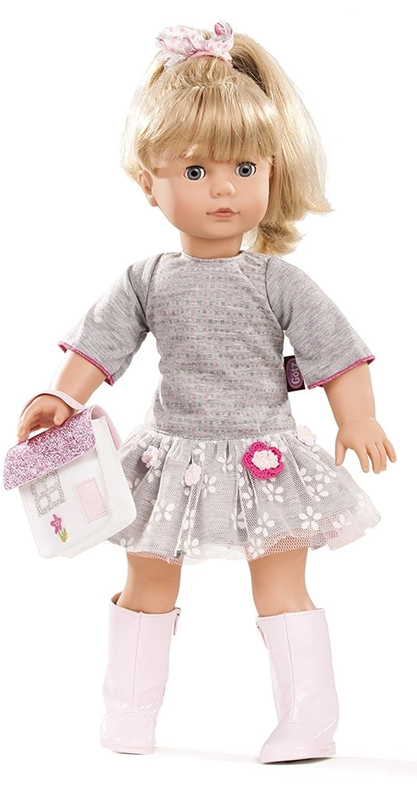 Götz 1690391 Precious Day Girls Jessica Puppe Netlace & Flowers - 46 Cm Große Stehpuppe, Blonde Lange Haare, Blaue Schlafaugen - 5-teiliges Set 3 Götz 1690391 Precious Day Girls Jessica Puppe Netlace & Flowers - 46 Cm Große Stehpuppe, Blonde Lange Haare, Blaue Schlafaugen - 5-teiliges Set