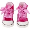 Götz 2957 Accessoires Sneakers, Pink Velvet, 42-50cm, Mehrfarbig