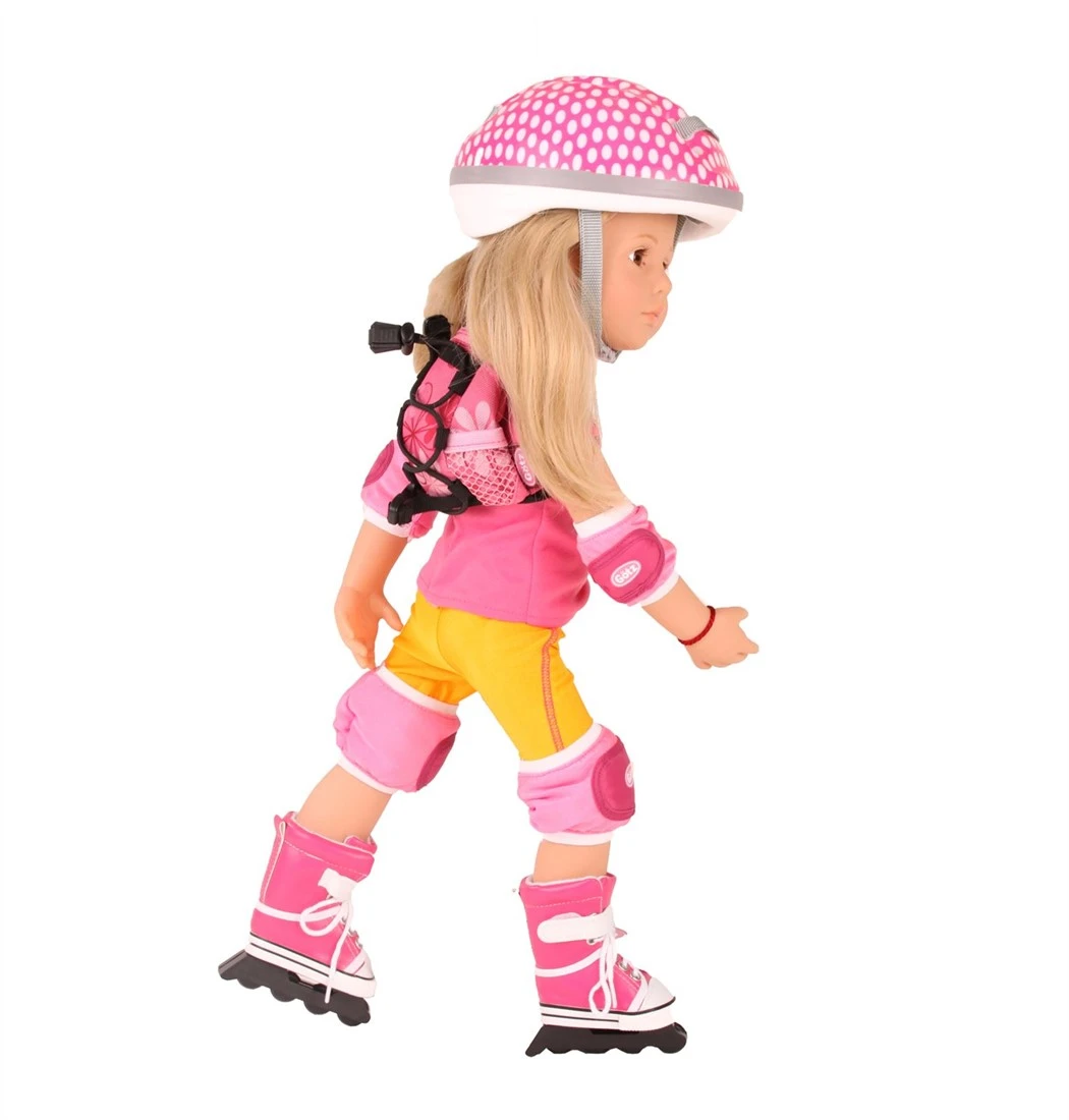 Götz 3402277 Inline-Skates Set - Inliner Venice Beach Puppenbekleidung Gr. XL - 7-teiliges Bekleidungs- Und Zubehörset Für Stehpuppen Von 45 - 50 Cm 4 Götz 3402277 Inline-Skates Set - Inliner Venice Beach Puppenbekleidung Gr. XL - 7-teiliges Bekleidungs- Und Zubehörset Für Stehpuppen Von 45 - 50 Cm – Bild 2