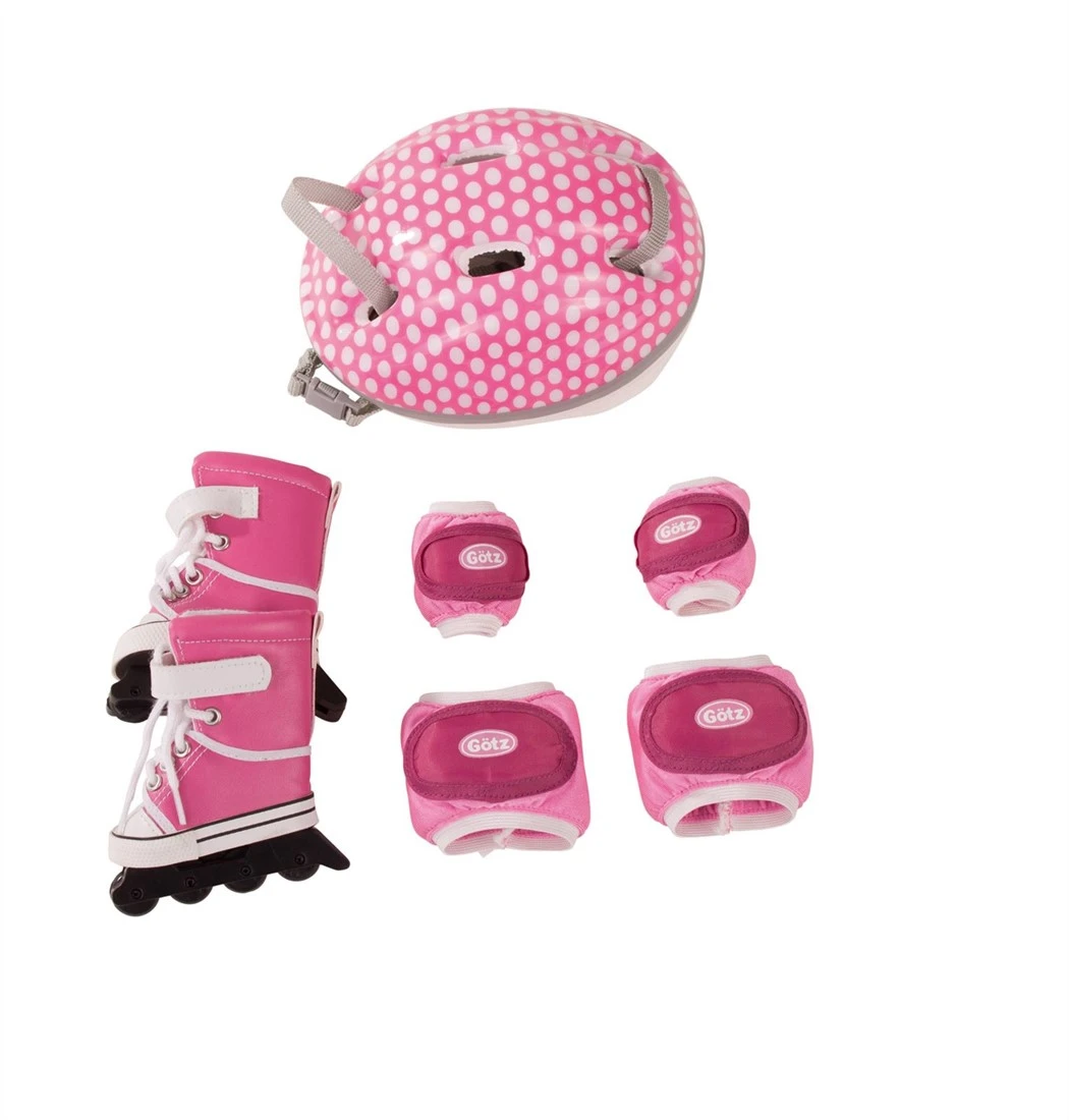 Götz 3402277 Inline-Skates Set - Inliner Venice Beach Puppenbekleidung Gr. XL - 7-teiliges Bekleidungs- Und Zubehörset Für Stehpuppen Von 45 - 50 Cm 3 Götz 3402277 Inline-Skates Set - Inliner Venice Beach Puppenbekleidung Gr. XL - 7-teiliges Bekleidungs- Und Zubehörset Für Stehpuppen Von 45 - 50 Cm