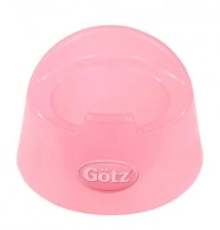 Götz 3402516 Töpfchen Für Babypuppen, Potty Transparent Pink, Passend Für Puppengrößen 30 - 33 Cm