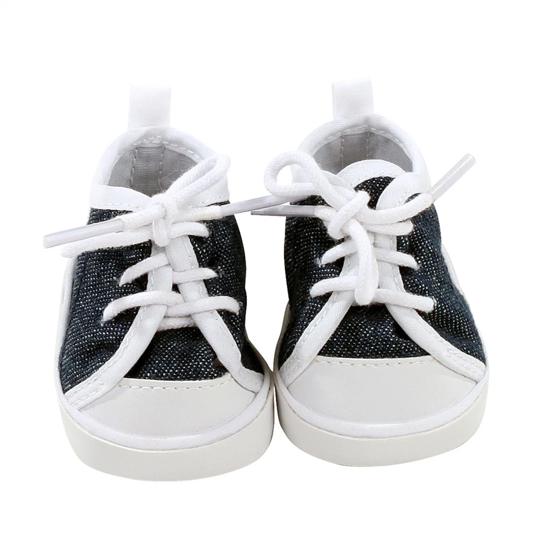 Götz 3402544 Sneaker Denim Puppenschuhe - Puppenkleidung & Puppenzubehör Für Babypuppen Gr. M Von 42 - 46 Cm Und Stehpuppen Gr. XL Von 45 - 50 Cm 3 Götz 3402544 Sneaker Denim Puppenschuhe - Puppenkleidung & Puppenzubehör Für Babypuppen Gr. M Von 42 - 46 Cm Und Stehpuppen Gr. XL Von 45 - 50 Cm