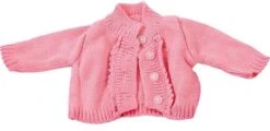 Götz 3402612 Strickjacke Für Puppen, Design Lollypop, Puppenkleidung Passend Für Babypuppen Größe 42 - 46 Cm Und Stehpuppen Mit 46-50 Cm