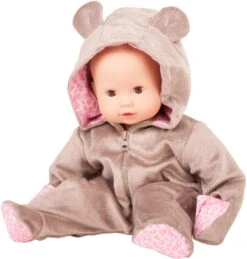 Götz 3402668 Onesie Teddy - Einteiliger Overall Puppenbekleidung Gr. S - 1-teiliges Bekleidungs- Und Zubehörset Für Babypuppen Von 30 - 33 Cm -Corolle Verkaufsgeschäft goetz 3402668 onesie teddy einteiliger overall puppenbekleidung gr s 1 teiliges bekleidungs und zubehoerset fuer babypuppen von 30 33 cm 2