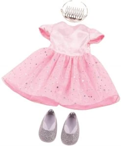 Götz 3402677 Kombination Könglich - 4-teiliges Bekleidungs- Und Zubehörset Gr. XL Für Stehpuppen Mit Einer Größe Von 45 - 50 Cm