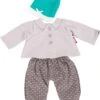 Götz 3402839 Babykombi Stylish Spots Gr. S - 3-teiliges Bekleidungsset Für Babypuppen Mit Einer Größe Von 30 - 33 Cm - Bestehend Aus Mütze, Oberteil, Hose -Corolle Verkaufsgeschäft goetz 3402839 babykombi stylish spots gr s 3 teiliges bekleidungsset fuer babypuppen mit einer groesse von 30 33 cm bestehend aus muetze oberteil hose