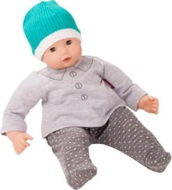 Götz 3402839 Babykombi Stylish Spots Gr. S - 3-teiliges Bekleidungsset Für Babypuppen Mit Einer Größe Von 30 - 33 Cm - Bestehend Aus Mütze, Oberteil, Hose -Corolle Verkaufsgeschäft goetz 3402839 babykombi stylish spots gr s 3 teiliges bekleidungsset fuer babypuppen mit einer groesse von 30 33 cm bestehend aus muetze oberteil hose 2