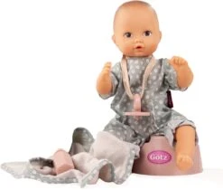 Götz Babypop Aquini Girl Avocado 33 Cm - 6-teilig