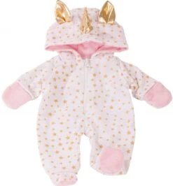 Götz Basic Boutique, Onesie "Unicorn", Babypoppen 30-33 Cm
